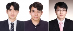 왼쪽부터 황승찬씨, 아르만도씨, 김성훈 교수